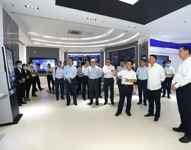 神州數(shù)碼郭為先生率隊拜訪廣電運通