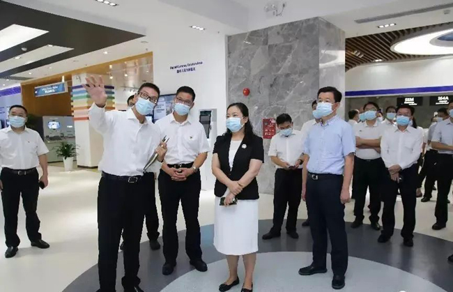 茂名市黨政代表團(tuán)到訪(fǎng)廣電運(yùn)通