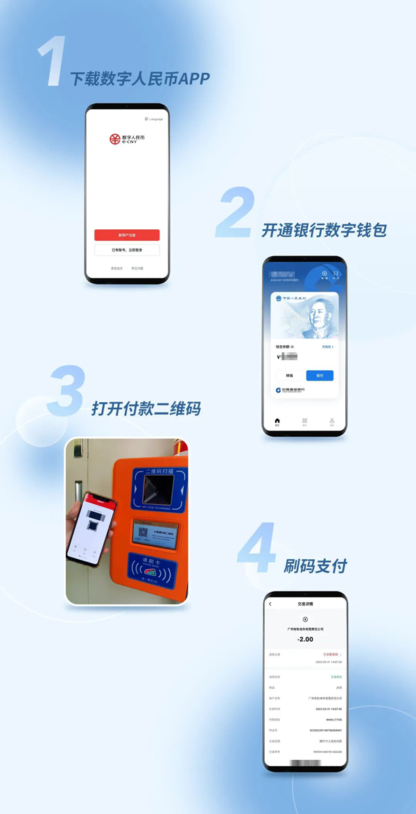 廣州首個！廣電運通助力建行打造“數字人民幣+有軌電車”體驗場景